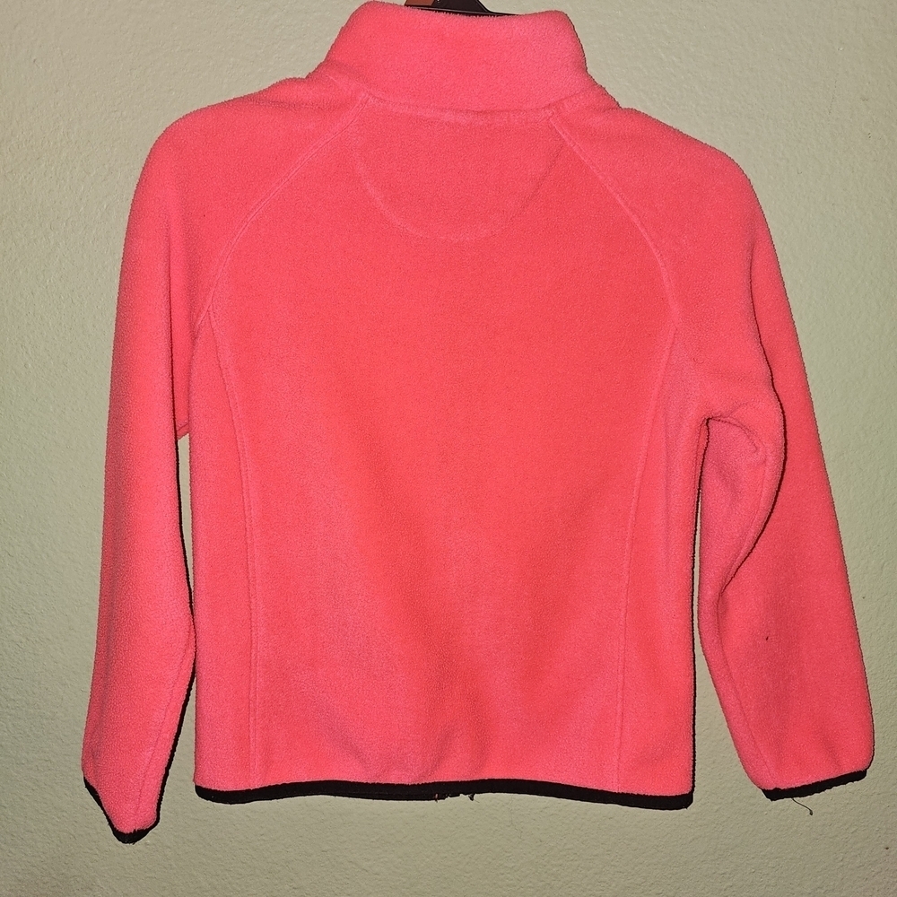 Nike Kids Pink Fleece Jacket - Picture 4 of 7